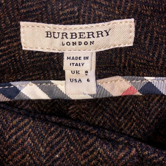 Burberry 100% Wool Capris - Picture 5 of 7